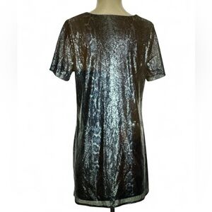 Show Me Your MuMu Elegant Sequence Snake Print ALine dress, size S